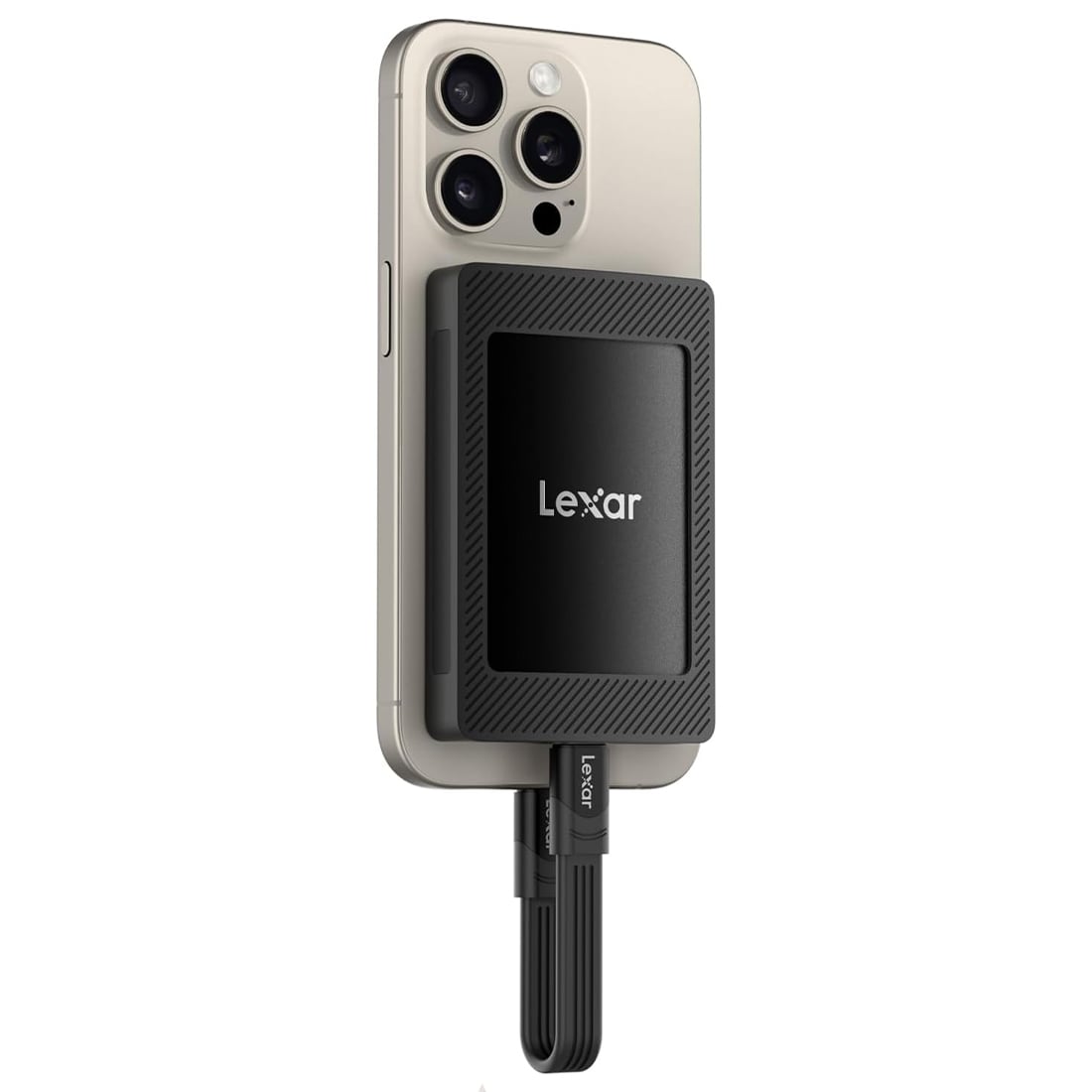 LEXAR SL500 1TB SSD EXTERNO MAGNETIC SET USB 3.2 GEN 2X2 TIPO C - NEGRO - 1