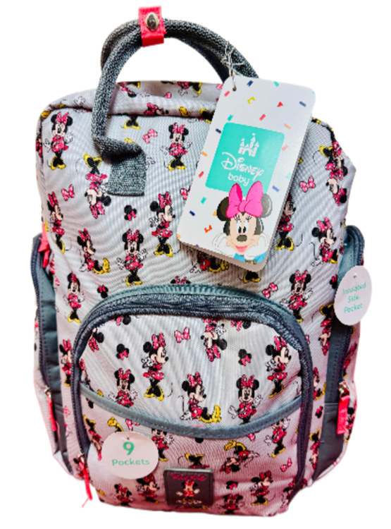 MOCHILA PAÑALERA DISNEY BABY MINNIE MOUSE MULTICOLOR - 1