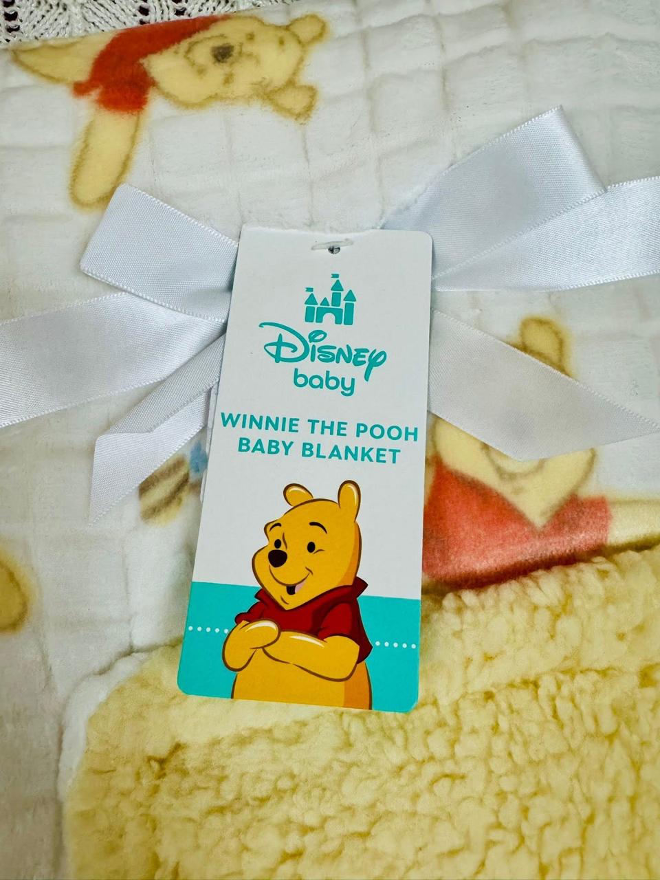MANTA MARCA DISNEY WINNIE THE POOH DE 76 CM X 91CM DE ALGODÓN ANTIALÉRGICO MULTICOLOR - 3