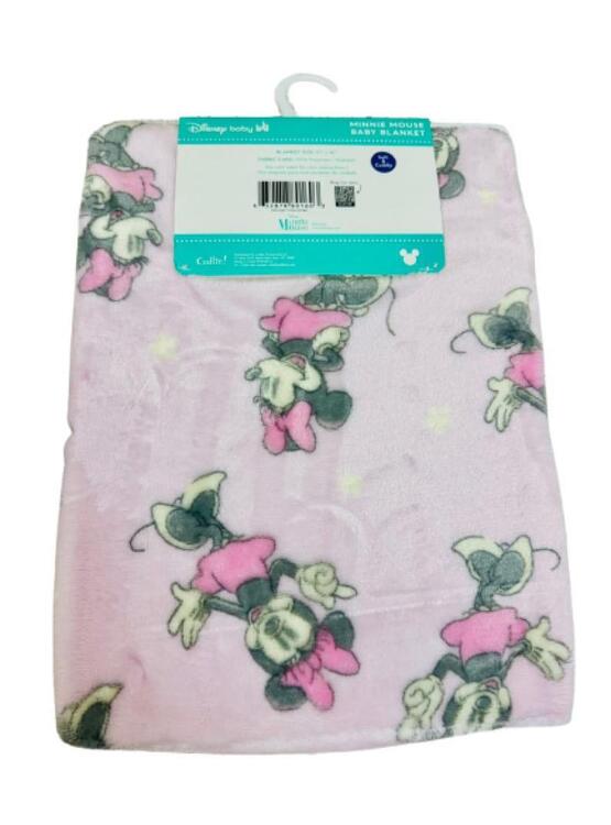 MANTA MARCA DISNEY BABY DE 76 CM X 100CM MICROPOLAR ROSADO - 2