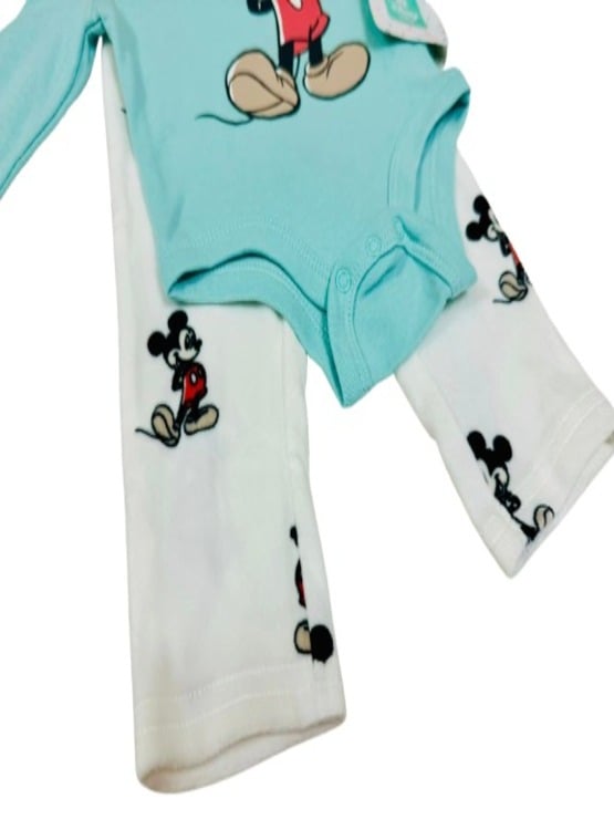 CONJUNTO 3 PIEZAS DE ALGODÓN PARA NIÑO MARCA DISNEY BABY MULTICOLOR - 3
