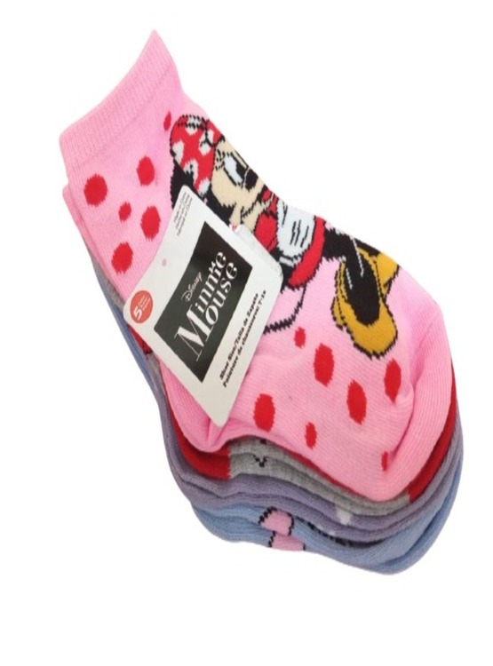 PACK DE MEDIAS DE ALGODÓN PARA NIÑA MARCA DISNEY - 1