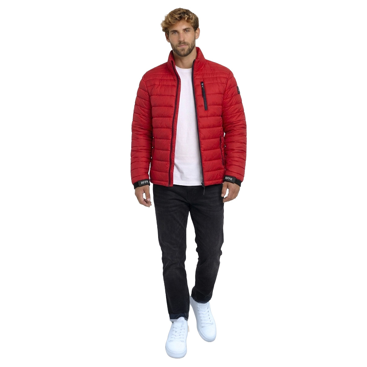 CASACA HOMBRE RIFF RAFF MONTTS ROJO - 4