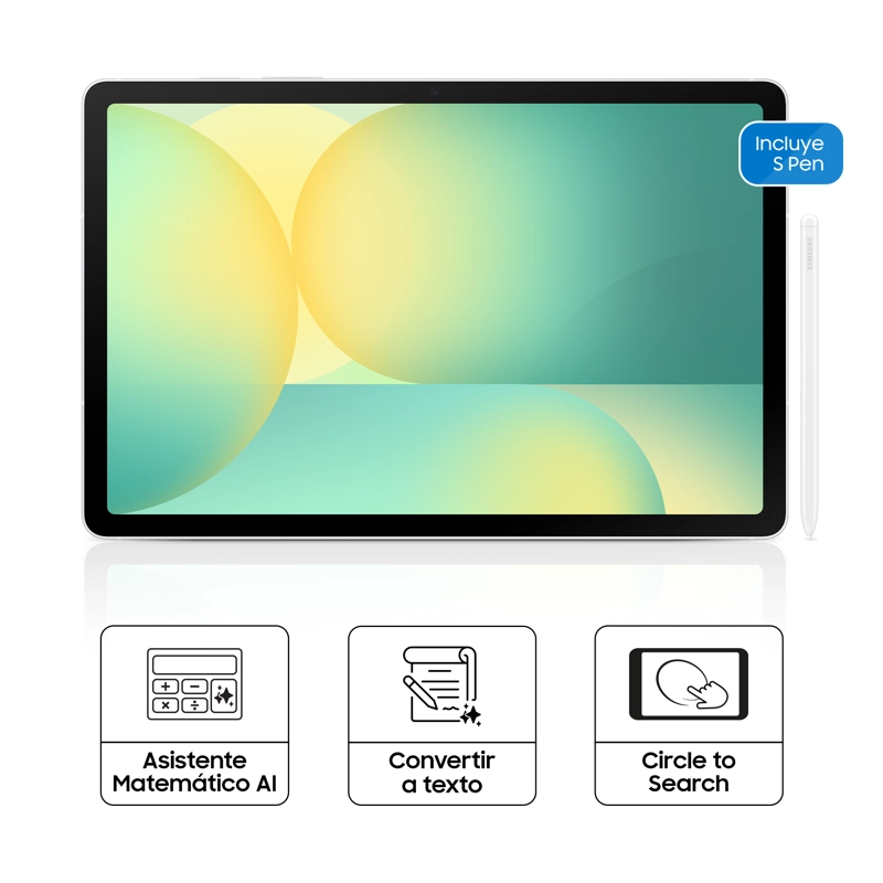 TABLET SAMSUNG GALAXY TAB S10 FE PLUS 256GB SILVER SM-X620NZSEPEO - 10