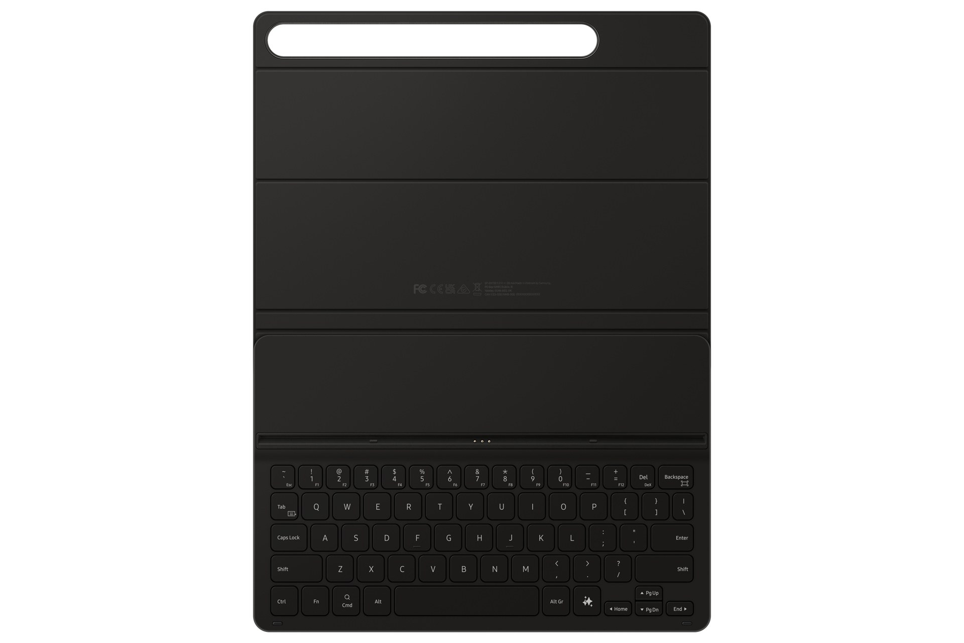 CASE SAMSUNG GALAXY TAB S10 FE|S10 LITE BOOKCOVER KBD SLIM BLACK EF-DX720UBEGWW - 3