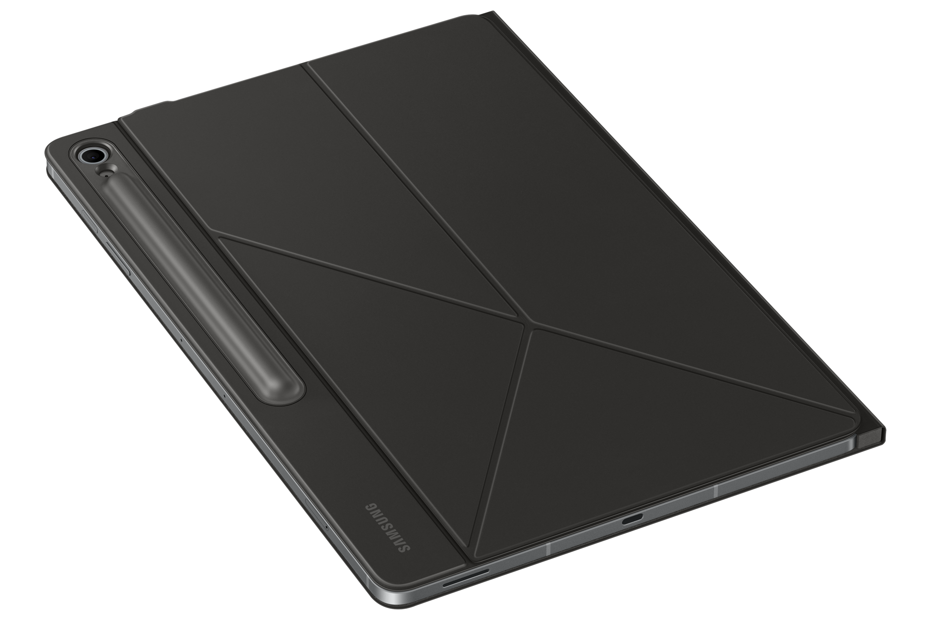 CASE SAMSUNG GALAXY TAB S10 FE+ SMART BOOK COVER BLACK EF-BX620PBEGWW - 6