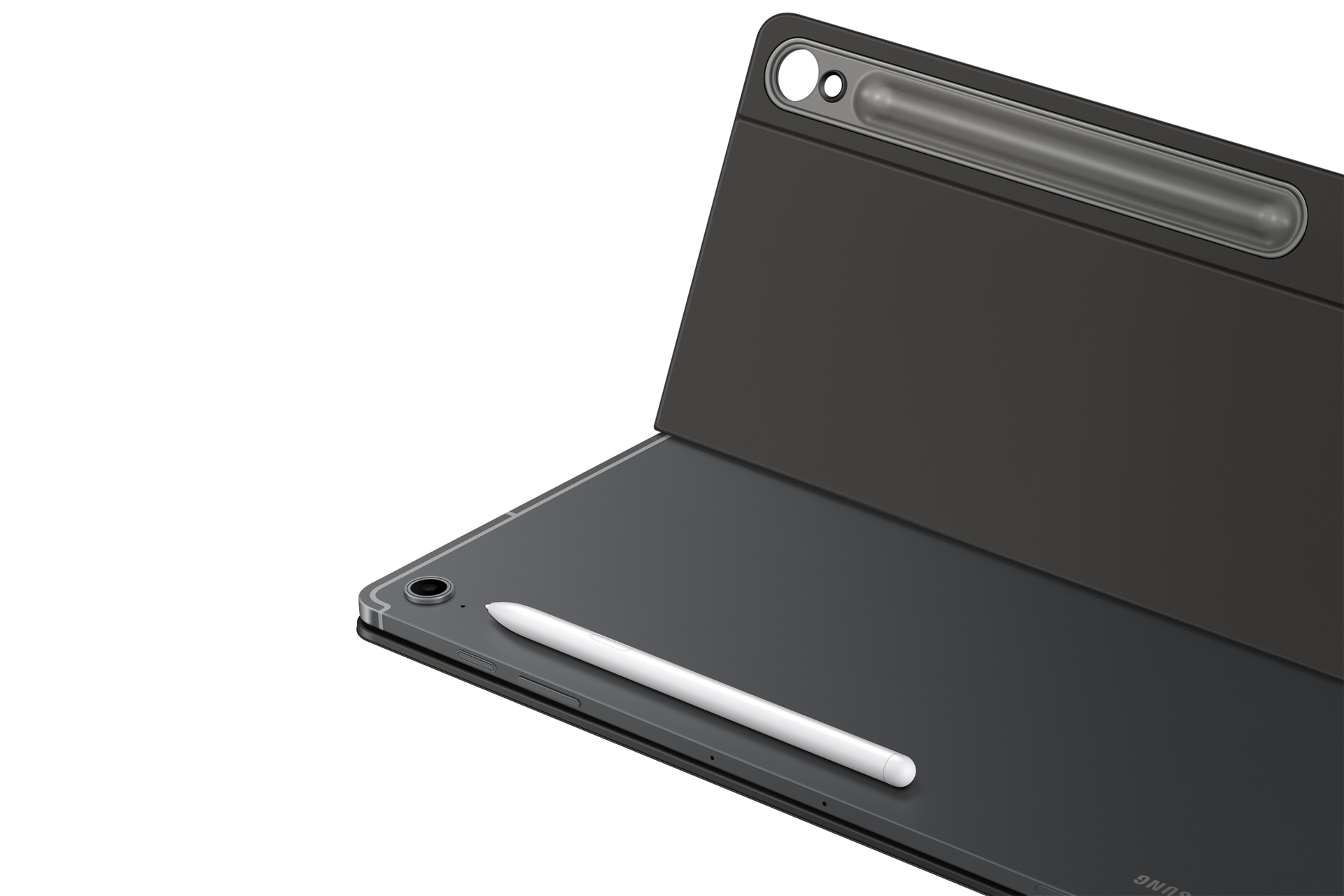CASE SAMSUNG FONDA GALAXY TAB S10 FE+ BOOK KEYBOARD SLIM BLACK EF-DX620UBEGWW - 5