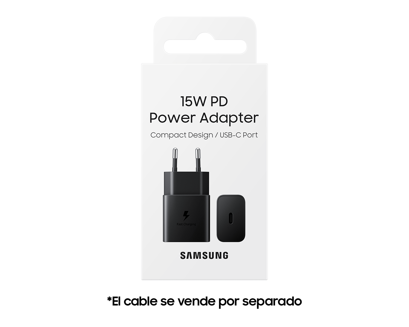 CARGADOR SAMSUNG TRAVEL ADAPTER 15W PD BLACK EP-T1510NBEGWW - 4