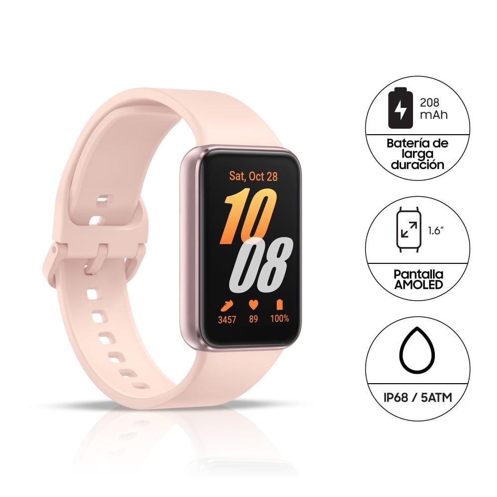 SMARTBAND SAMSUNG GALAXY FIT3 ROSE GOLD SM-R390NIDALTA - 2