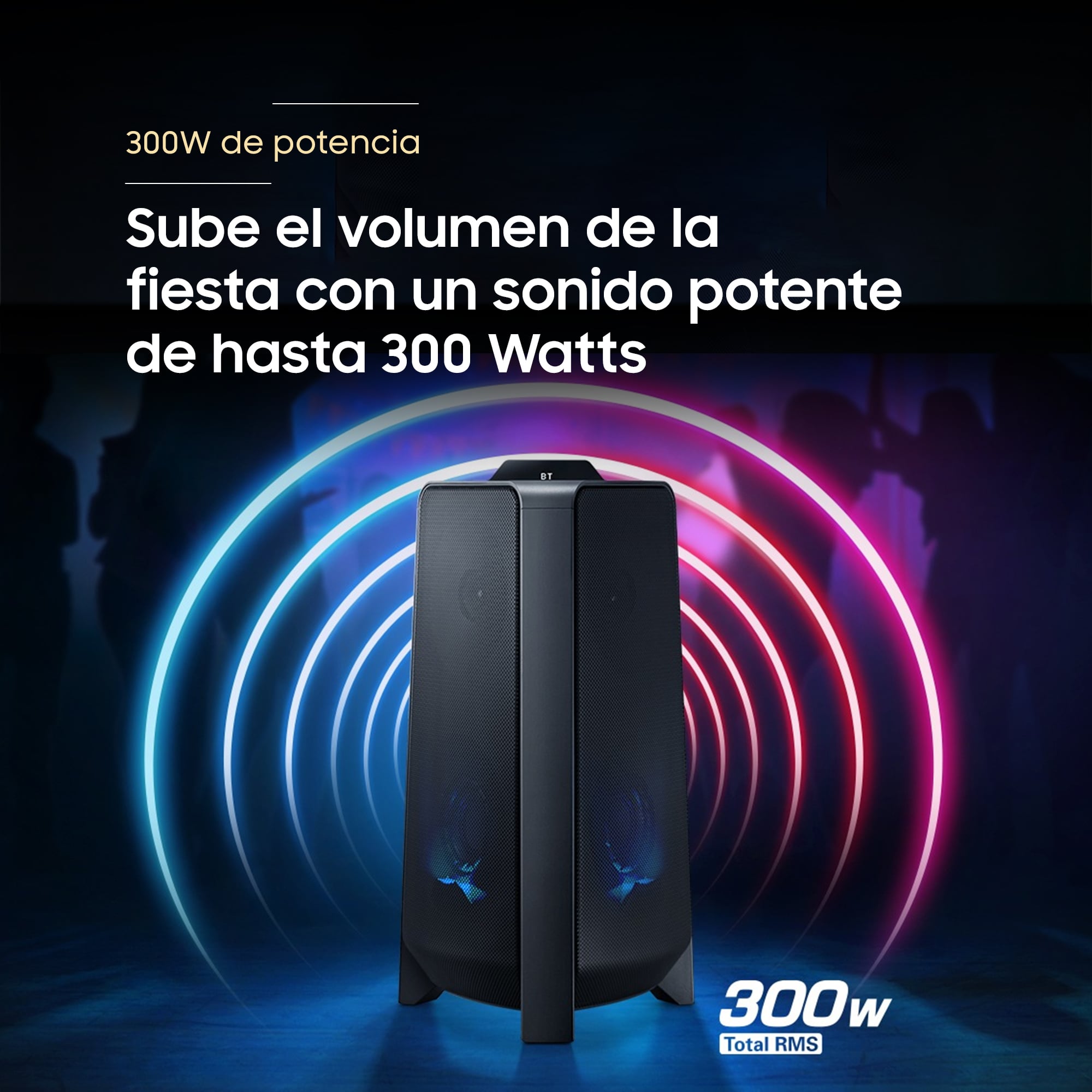 Torre de Sonido Samsung MX-T40 Black MX-T40/PE - 6