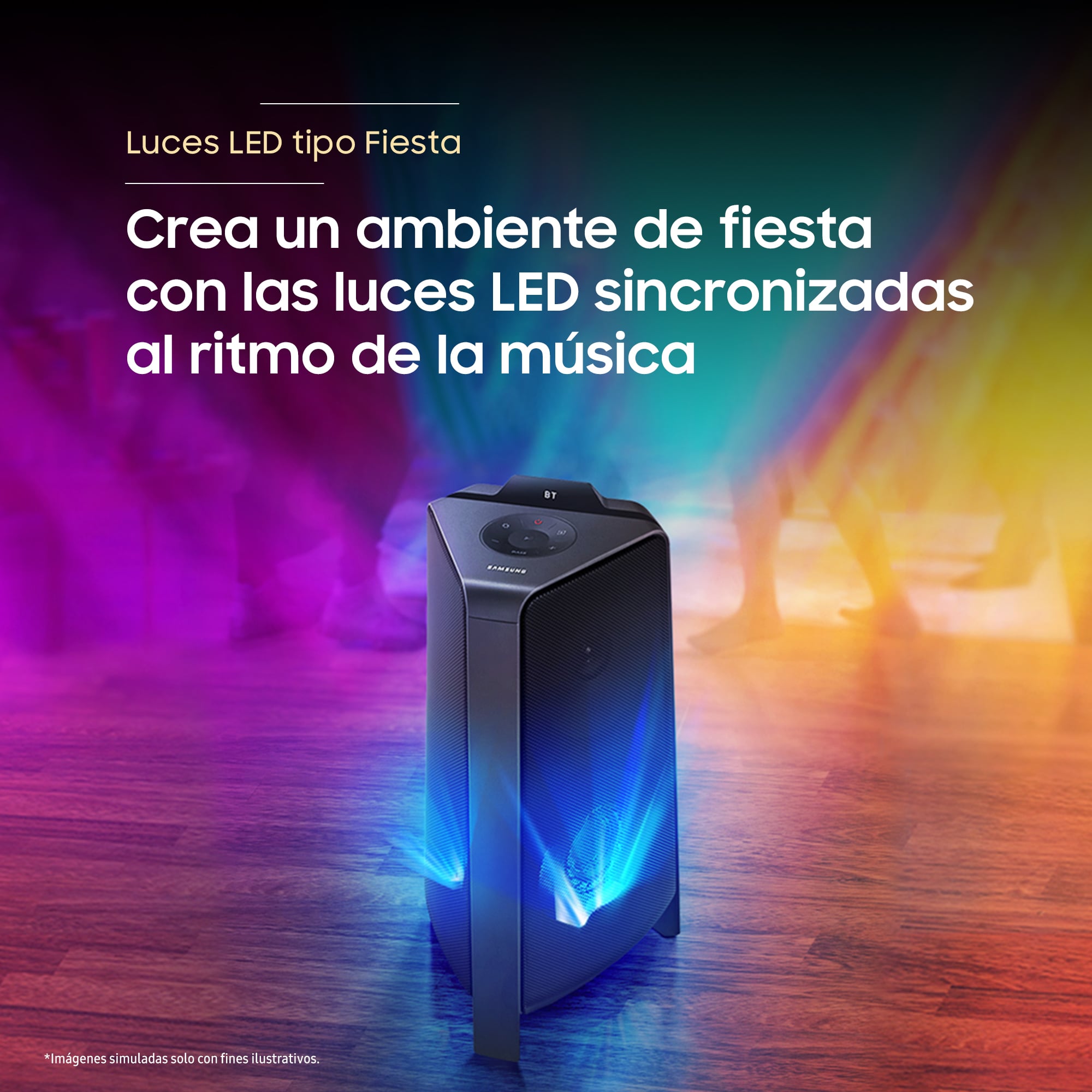 Torre de Sonido Samsung MX-T40 Black MX-T40/PE - 8