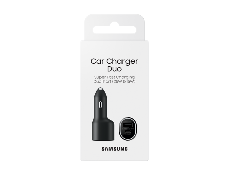CARGADOR SAMSUNG AUTOMÓVIL DOBLE 40 V NEGRO EP-L4020NBEGWW - 6