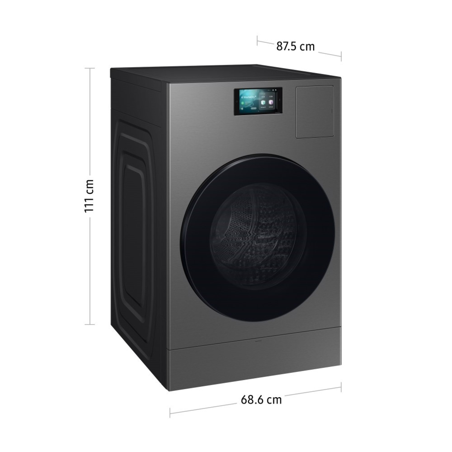 Lavaseca Samsung Bespoke Ai 26Kg / 15Kg Gray WD26DB8995BZPE - 10