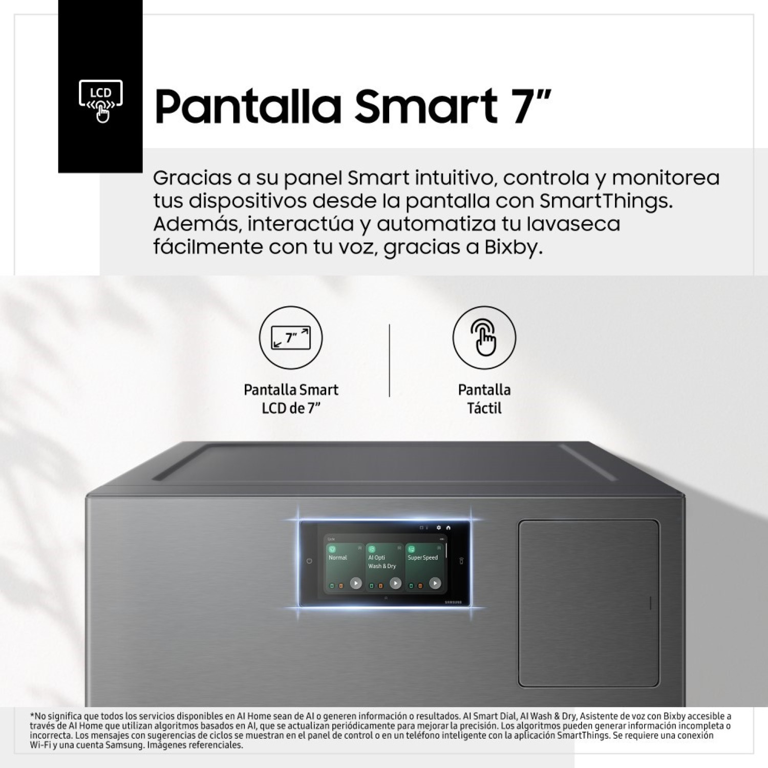 Lavaseca Samsung Bespoke Ai 26Kg / 15Kg Gray WD26DB8995BZPE - 9