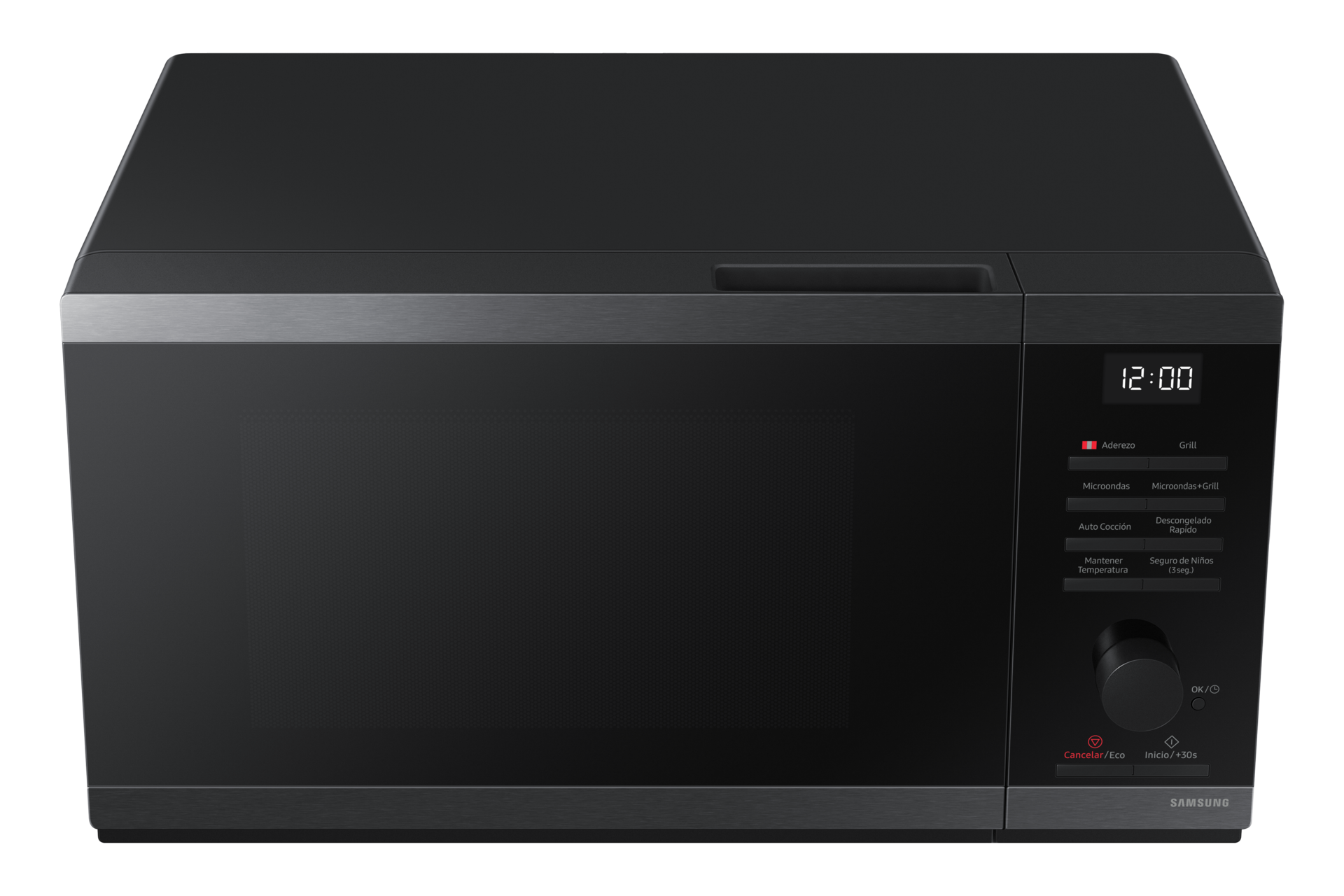 MICROONDAS SAMSUNG 23L DORADOR INOX BLACK MG23DG4524AGPE - 8