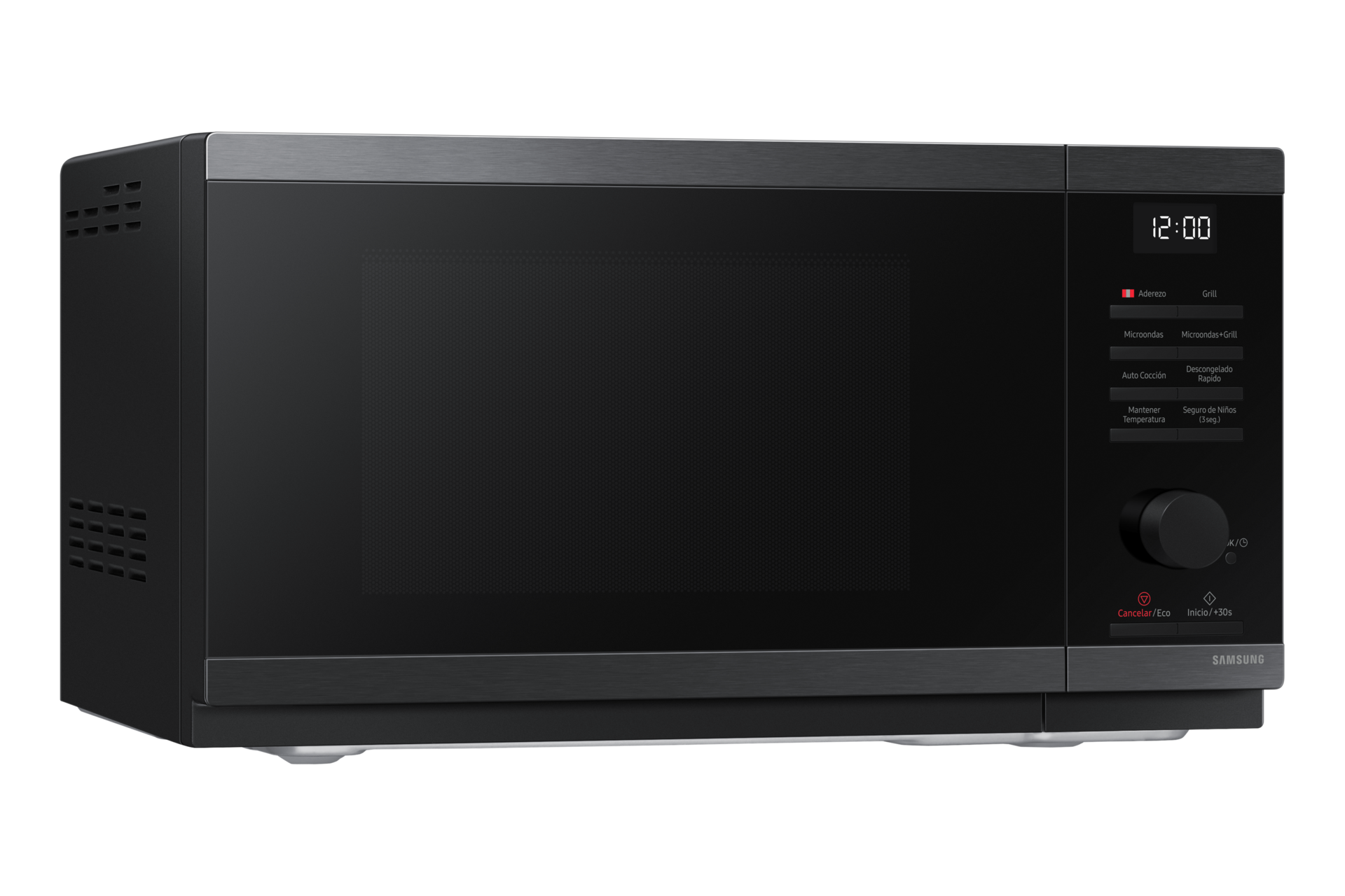 MICROONDAS SAMSUNG 23L DORADOR INOX BLACK MG23DG4524AGPE - 7