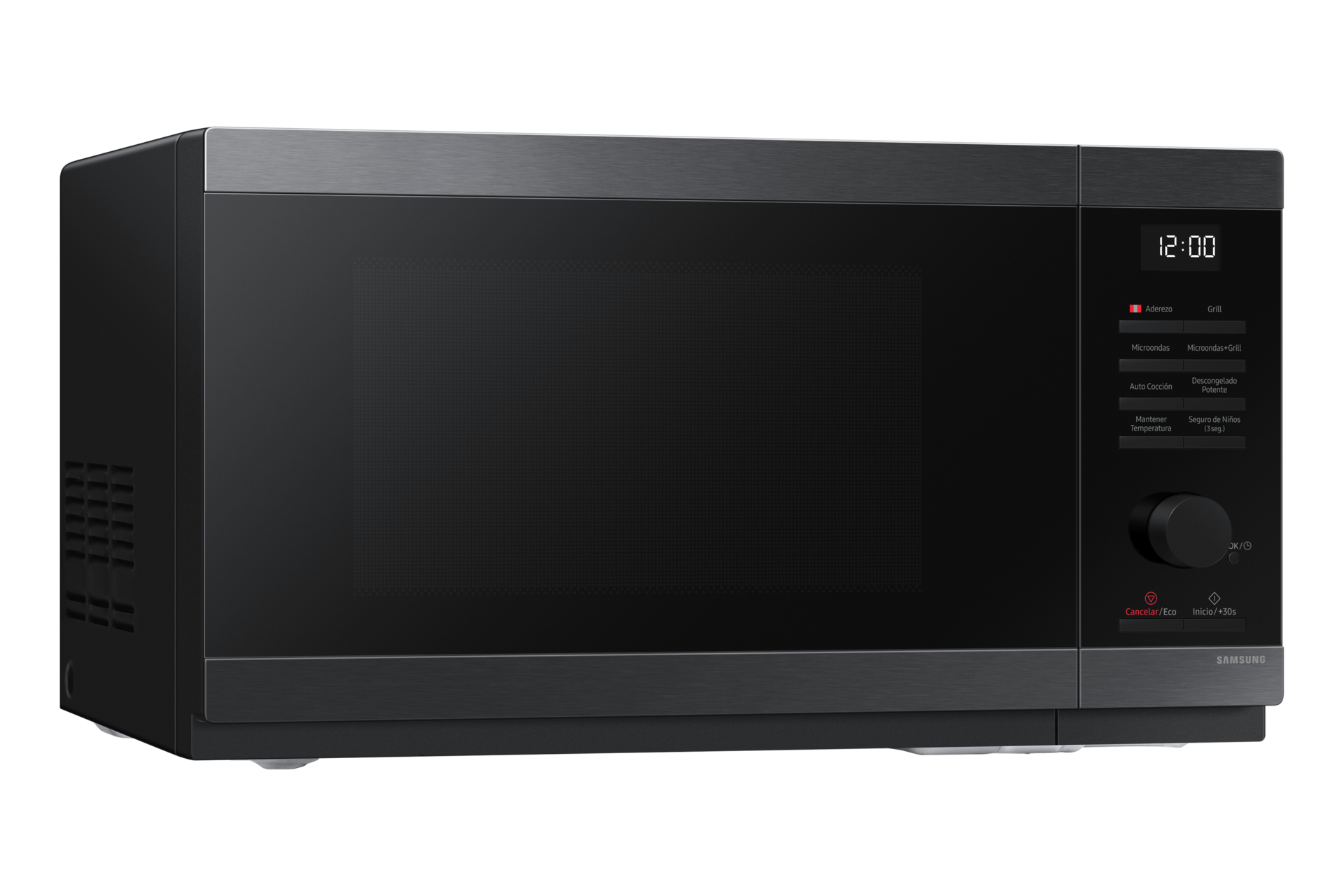 MICROONDAS SAMSUNG 30L DORADOR INOX BLACK MG32DG4524AGPE - 4
