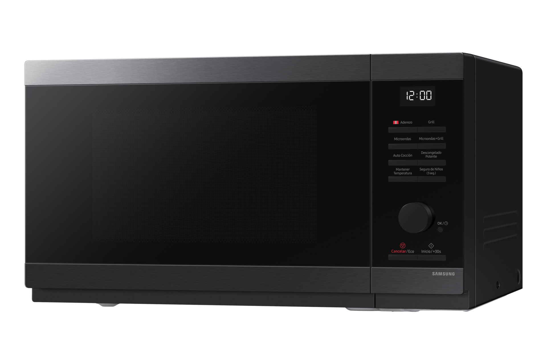 MICROONDAS SAMSUNG 30L DORADOR INOX BLACK MG32DG4524AGPE - 6