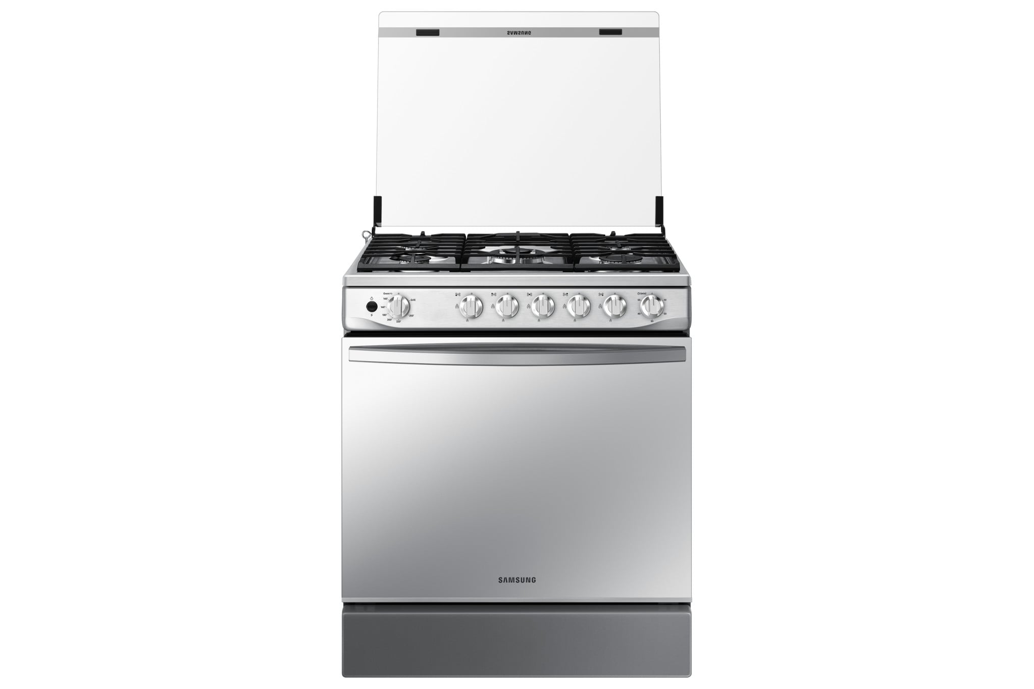 COCINA SAMSUNG 5 HORNILLAS GAS MIRROR LOOK SILVER NX52T7322PS/PE - 2