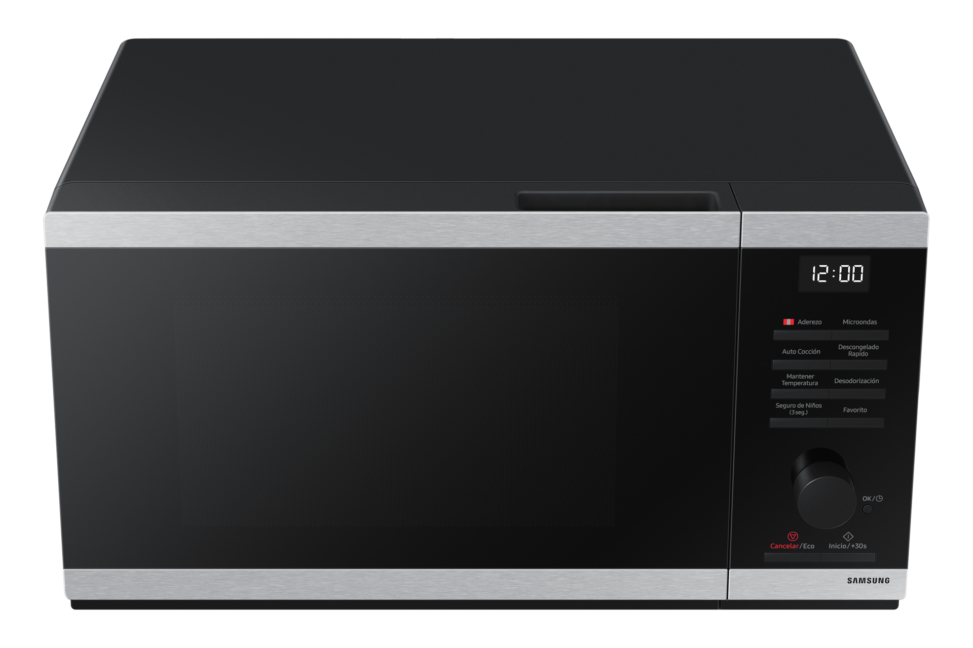 MICROONDAS SAMSUNG 23L SIN DORADOR, 23LTS, INOX MS23DG4504ATPE - 8