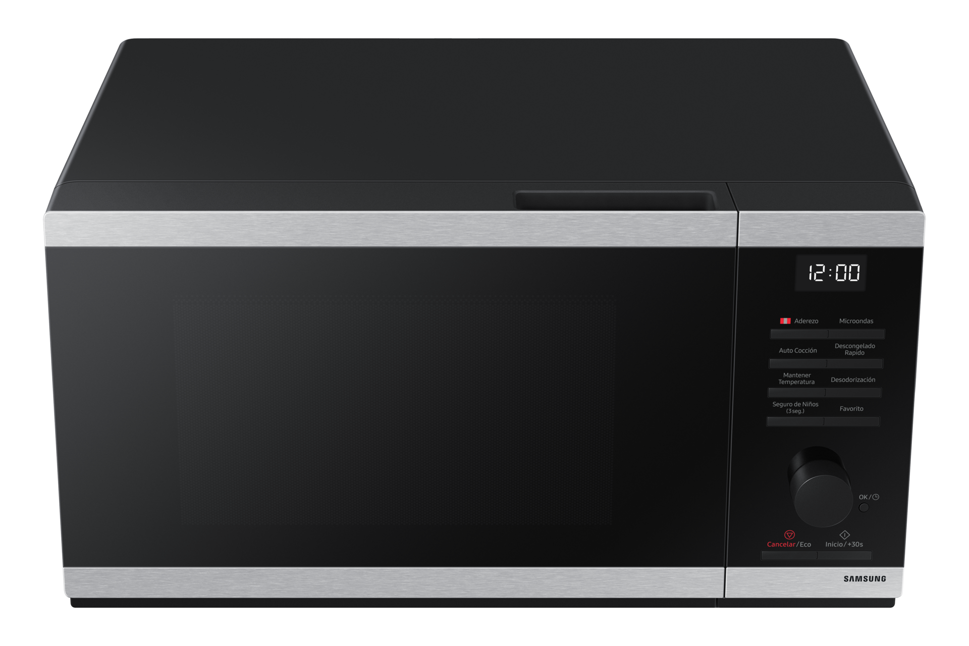 MICROONDAS SAMSUNG 23L SIN DORADOR, 23LTS, INOX MS23DG4504ATPE - 5