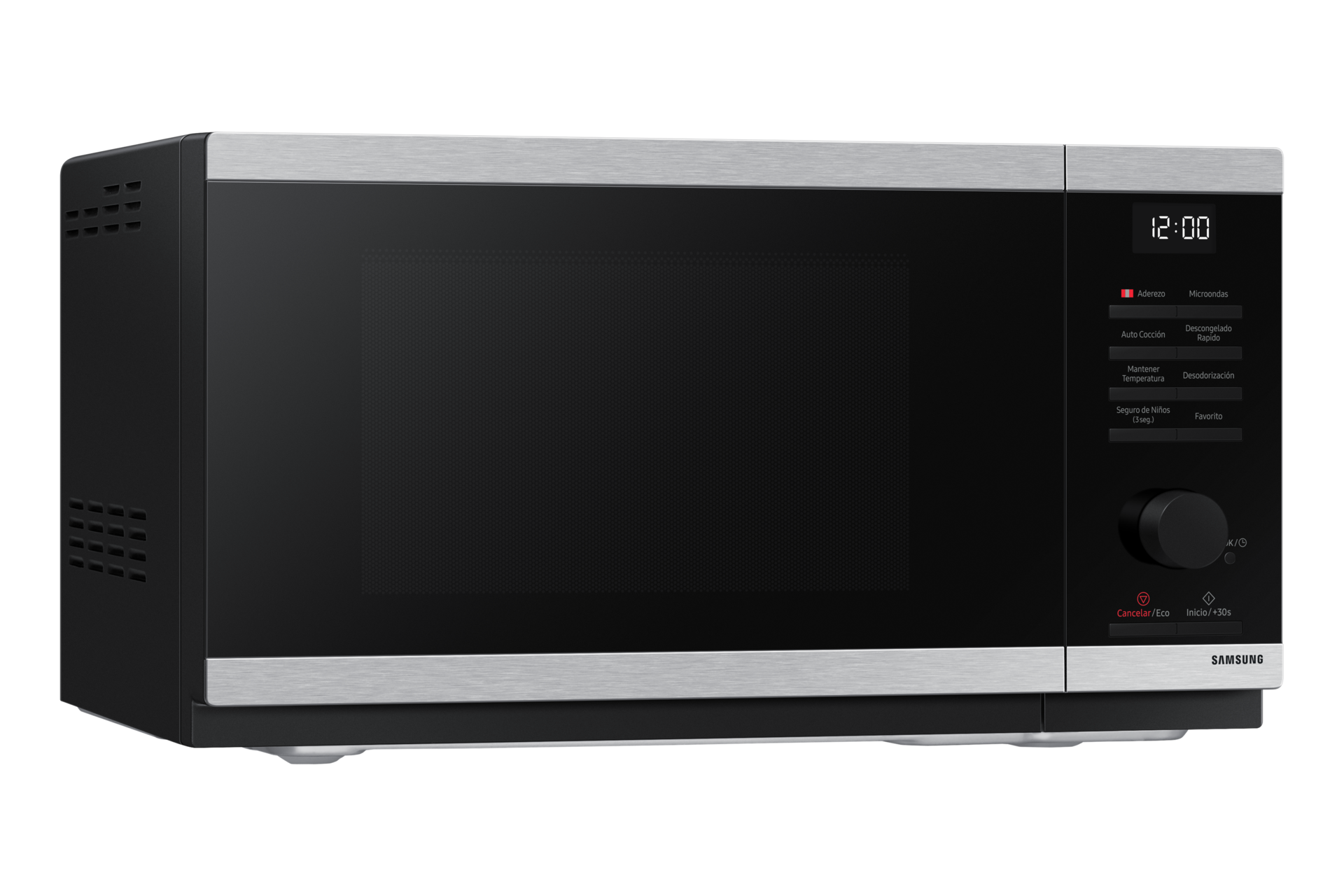 MICROONDAS SAMSUNG 23L SIN DORADOR, 23LTS, INOX MS23DG4504ATPE - 7