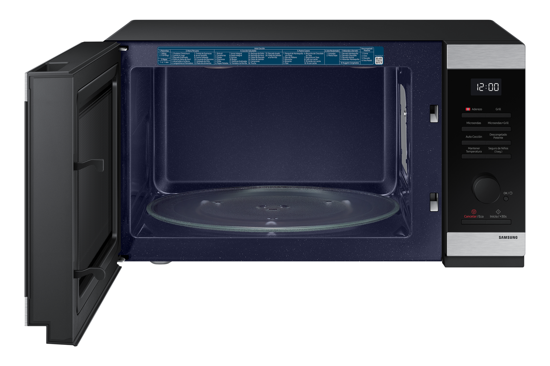 MICROONDAS SAMSUNG 40L DORADOR INOX MG40DG5524ATPE - 2