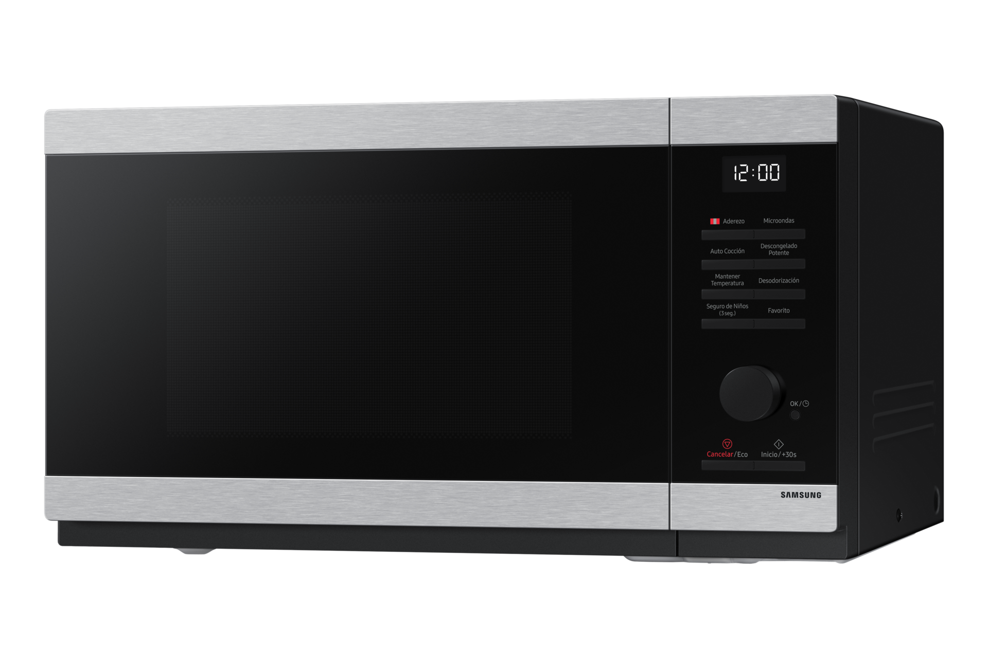 MICROONDAS SAMSUNG 32L SIN DORADOR INOX MS32DG4504ATPE - 3