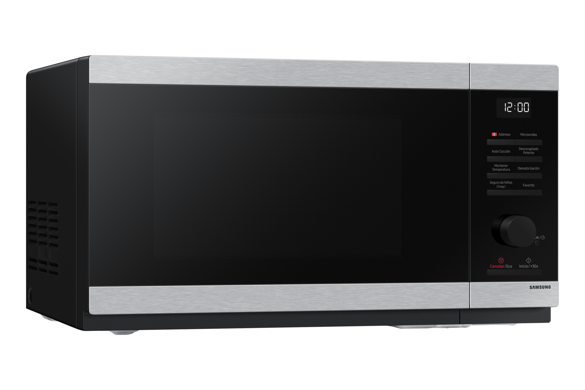 MICROONDAS SAMSUNG 32L SIN DORADOR INOX MS32DG4504ATPE - 4
