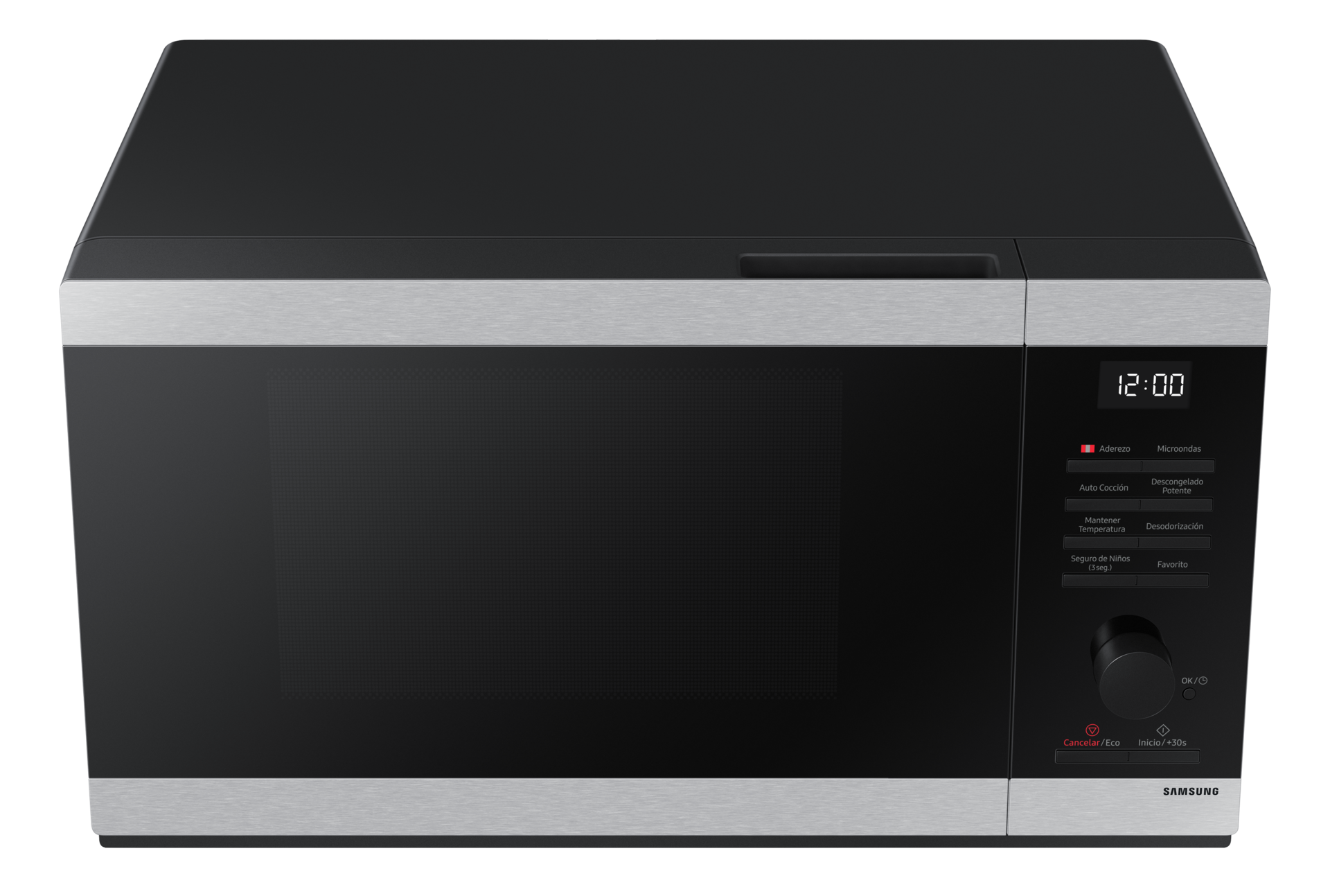 MICROONDAS SAMSUNG 32L SIN DORADOR INOX MS32DG4504ATPE - 5