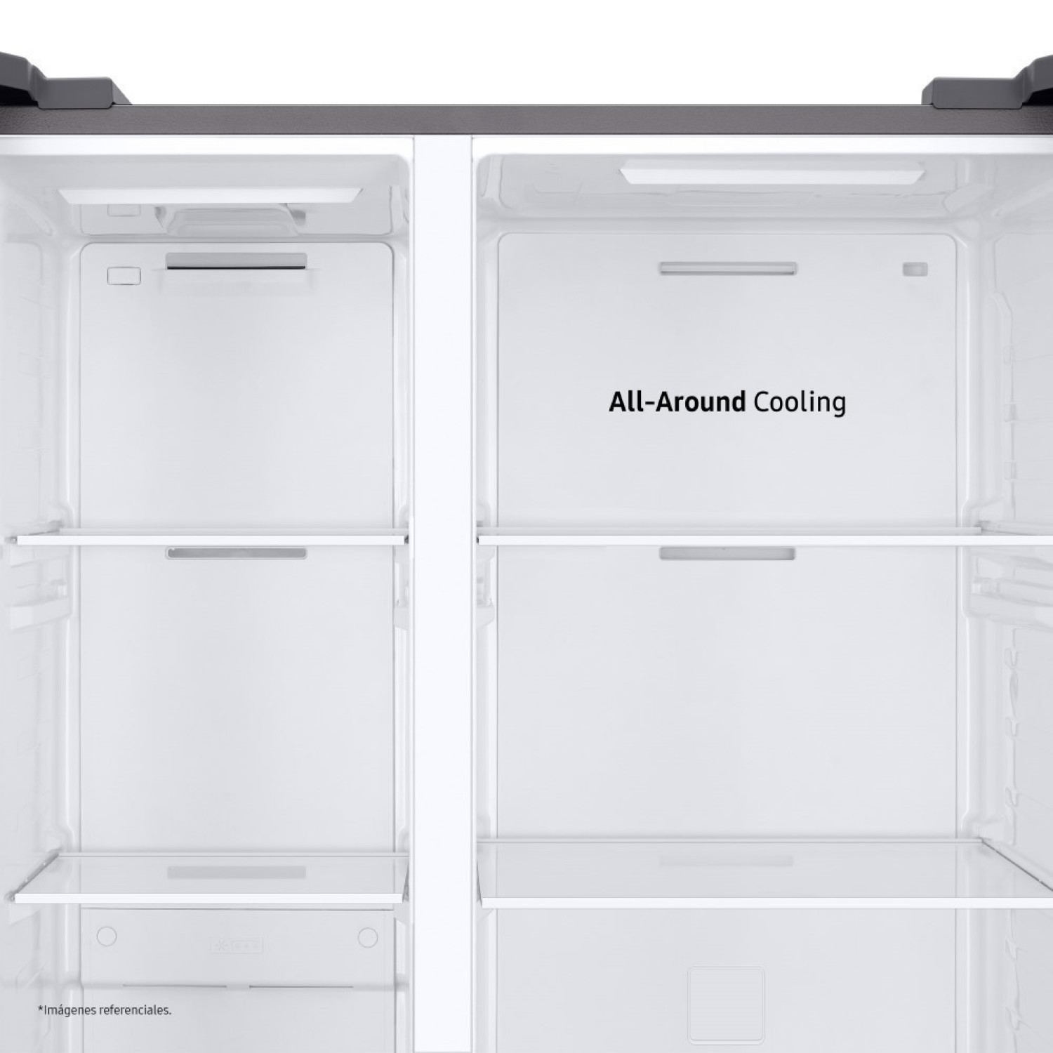 REFRIGERADORA SAMSUNG SIDE BY SIDE 564L SILVER RS57DG4000M9PE - 6