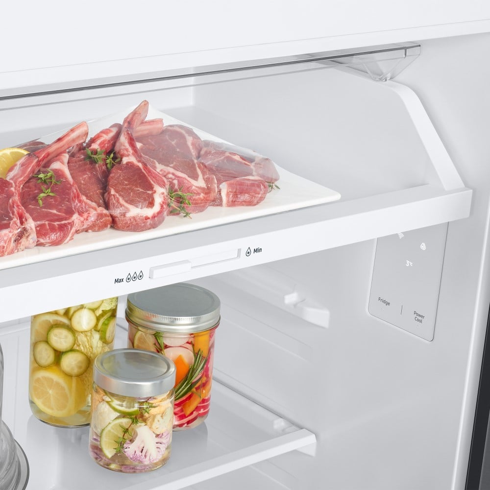 REFRIGERADORA SAMSUNG TOP MOUNT FREEZER 384L BLACK C/DISP. RT38DG6730S9PE - 6