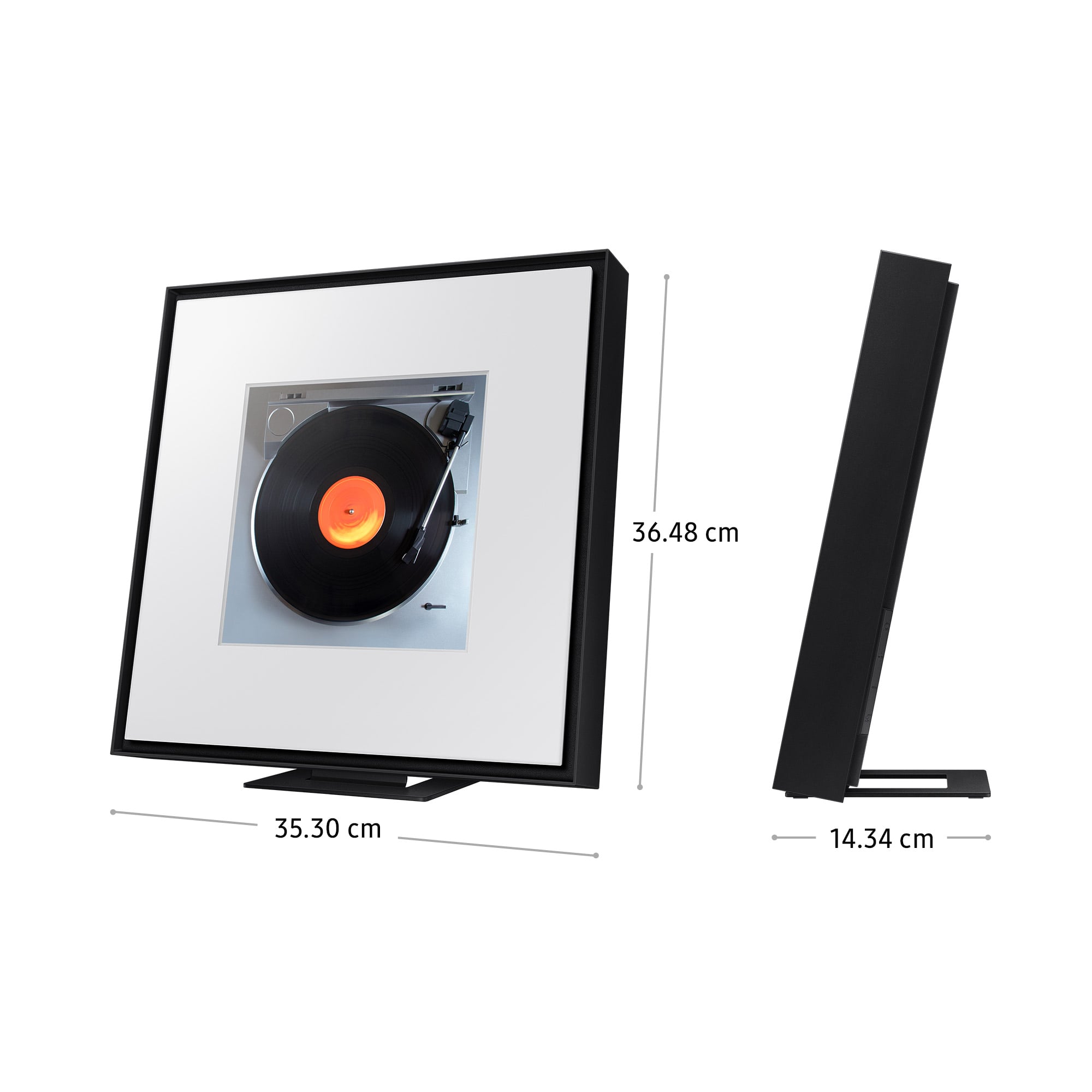 Soundbar Samsung Music Frame Dolby 120W Black HW-LS60D/PE - 4