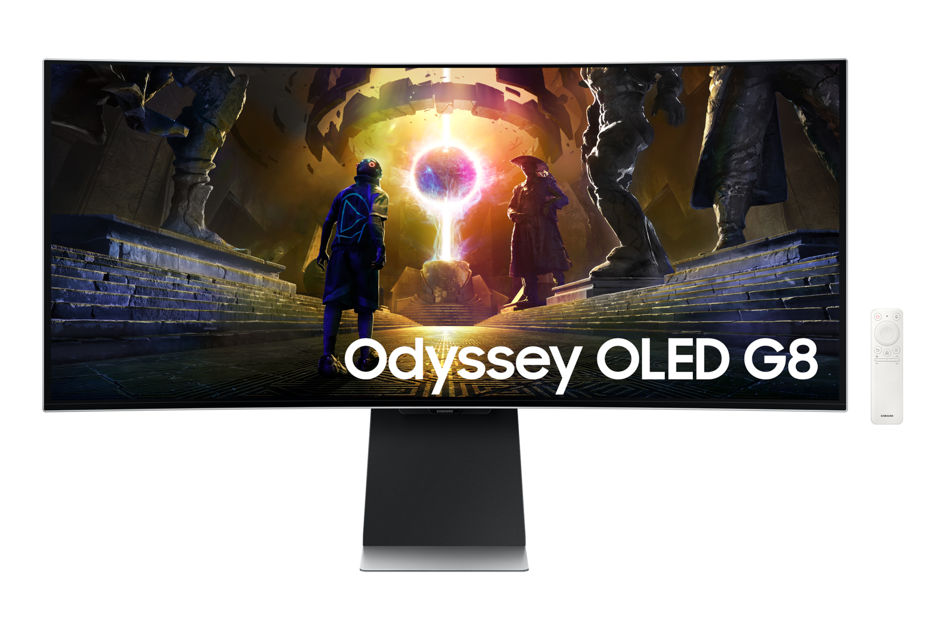 MONITOR SAMSUNG 34' GAMING ODYSSEY G8 SILVER LS34DG850SLXPE - 2