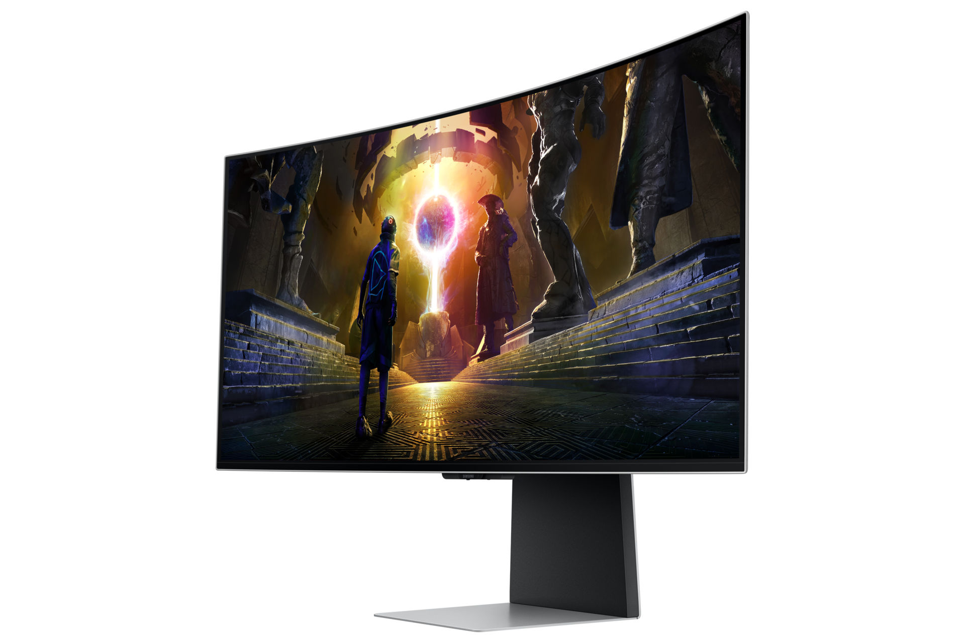 MONITOR SAMSUNG 34' GAMING ODYSSEY G8 SILVER LS34DG850SLXPE - 7