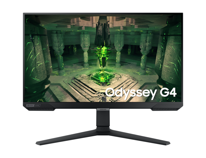 MONITOR SAMSUNG 25' GAMING ODYSSEY G4 BLACK LS25BG402ENXGO - 1