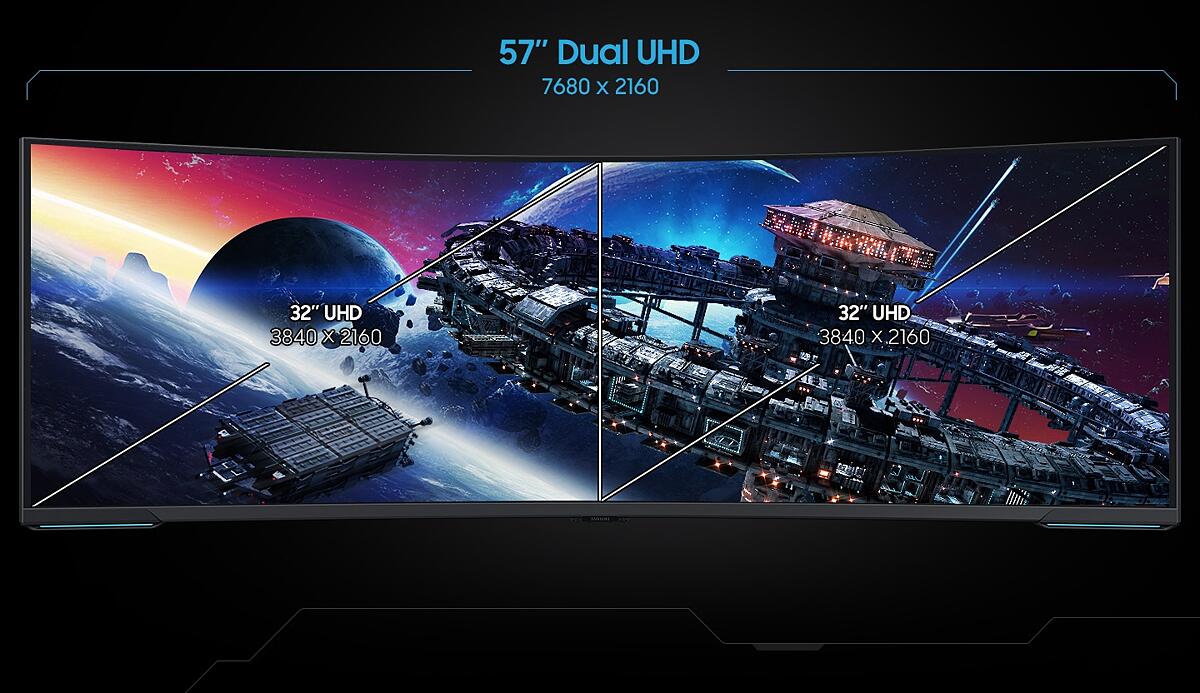 MONITOR SAMSUNG 57' GAMING ODYSSEY NEO G9 UHD WHITE LS57CG950NNXZA - 7