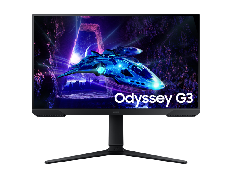 MONITOR SAMSUNG 24' GAMING ODYSSEY G3 BLACK LS24DG300ELXPE - 1