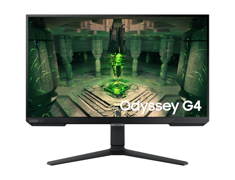 MONITOR SAMSUNG 27' GAMING ODYSSEY G4 BLACK LS27BG402ENXGO - 1