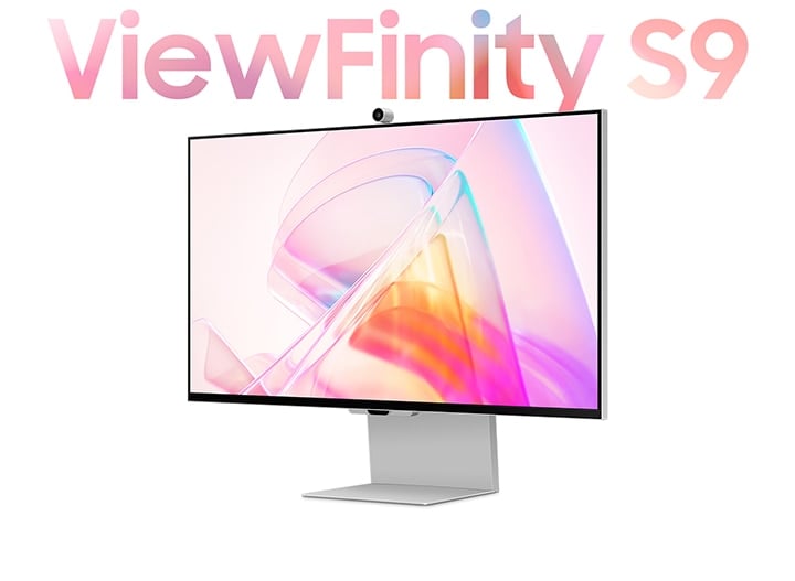 MONITOR SAMSUNG 27' VIEWFINITY S9 5K LIGHT GRAY LS27C900PANXZA - 4