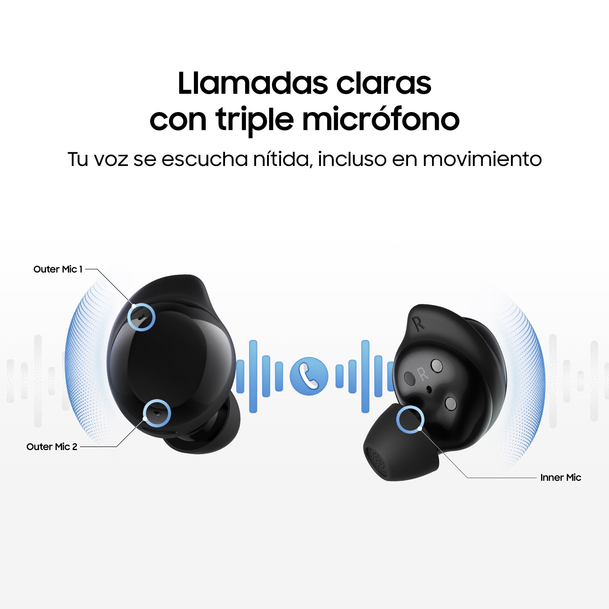 AUDIFONO SAMSUNG GALAXY BUDS CORE BLACK SM-R410NZKALTA - 8