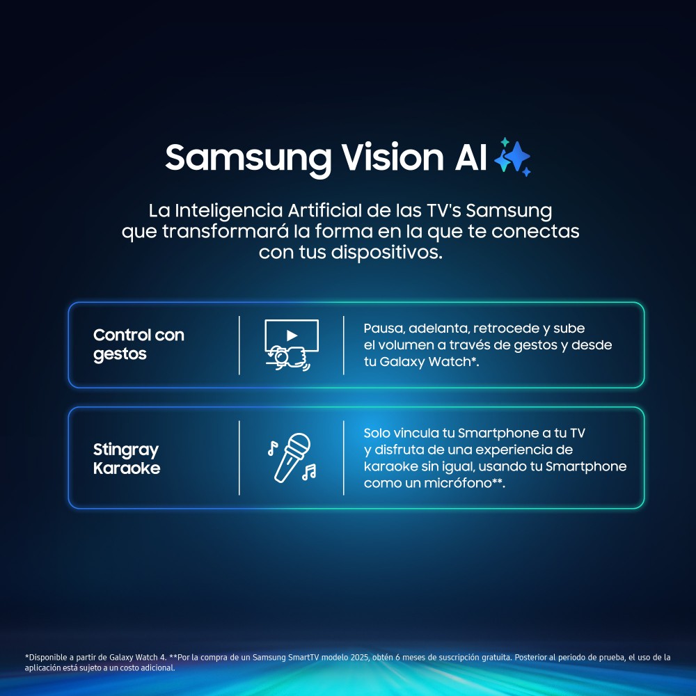 SMART TV SAMSUNG 65' QLED Q7F VISION AI BLACK QN65Q7FAAGXPE - 5