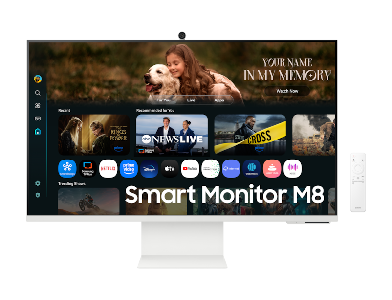 MONITOR SAMSUNG 32'SMART AI UHD M8 BLANCO LS32FM801ULXPE - 3