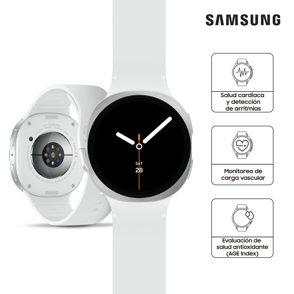 SMARTWATCH SAMSUNG GALAXY WATCH8 WHITE SM-L330NZSALTA - 10