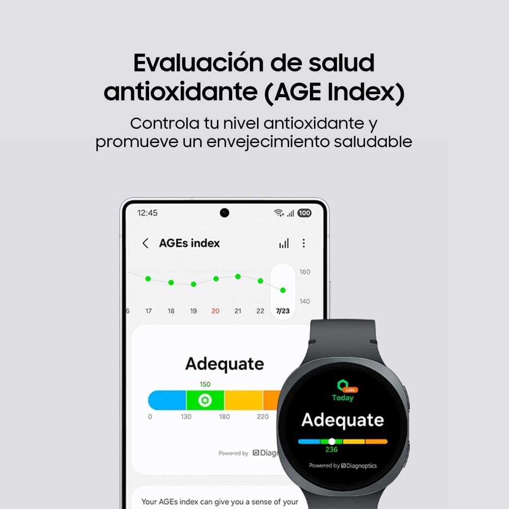 SMARTWATCH SAMSUNG GALAXY WATCH8 WHITE SM-L330NZSALTA - 6