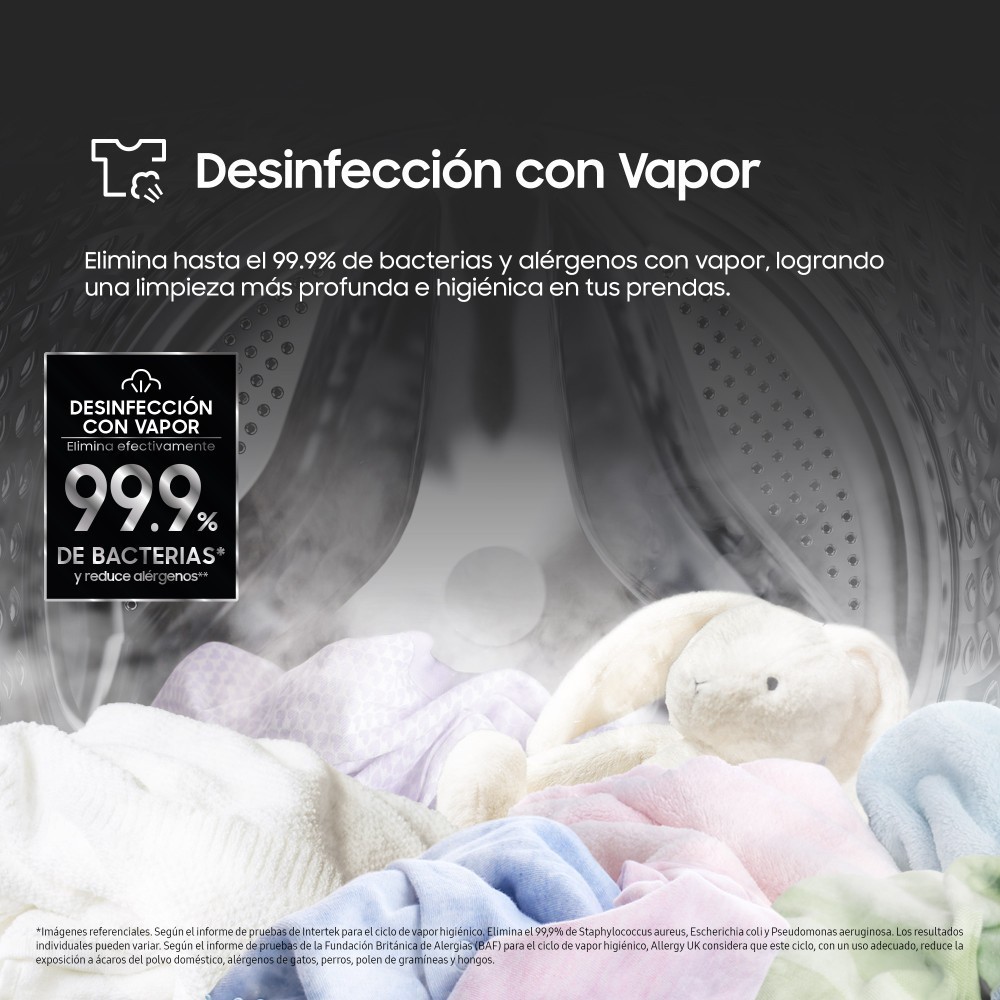 LAVASECA SAMSUNG BESPOKE AI 12KG/8KG BLACK WD12FG6B34BBPE - 8