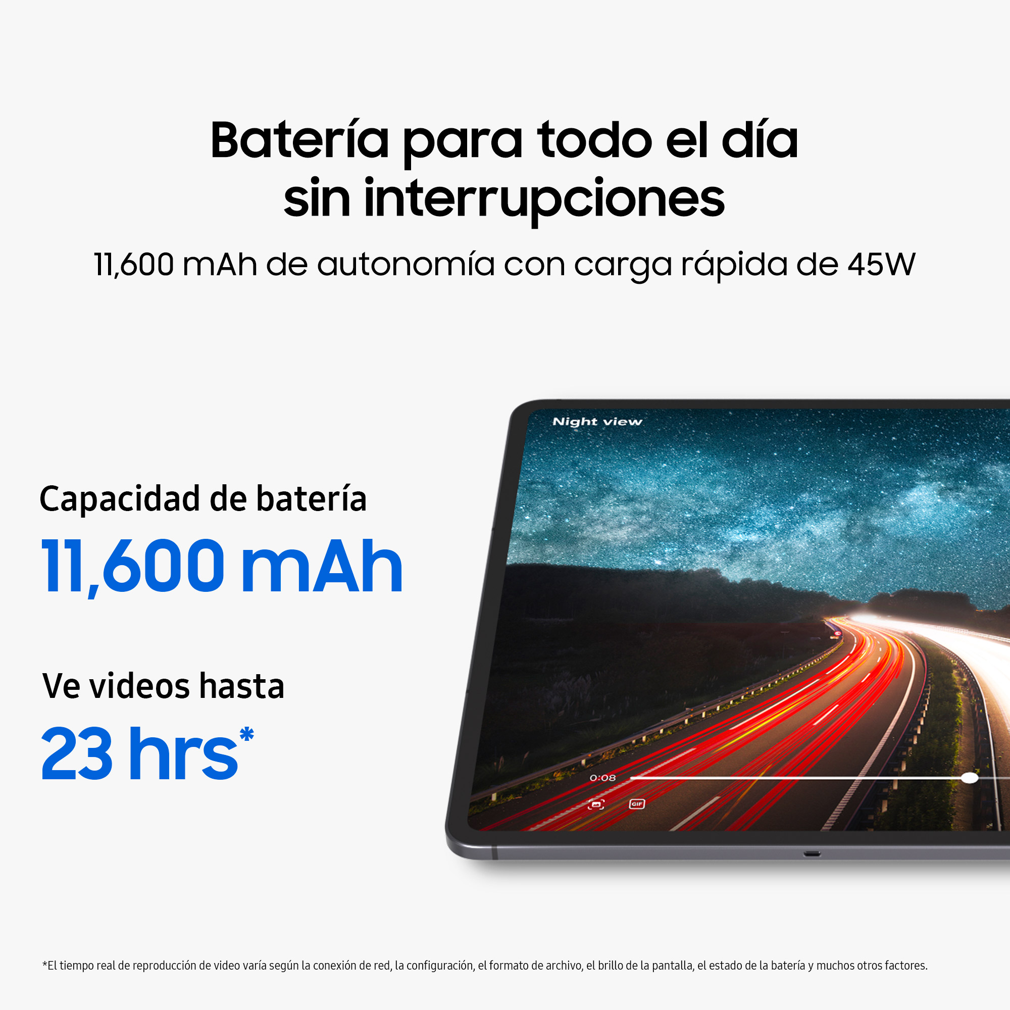 TABLET SAMSUNG GALAXY TAB S11 ULTRA SILVER 256GB SM-X930NZSDPEO - 7
