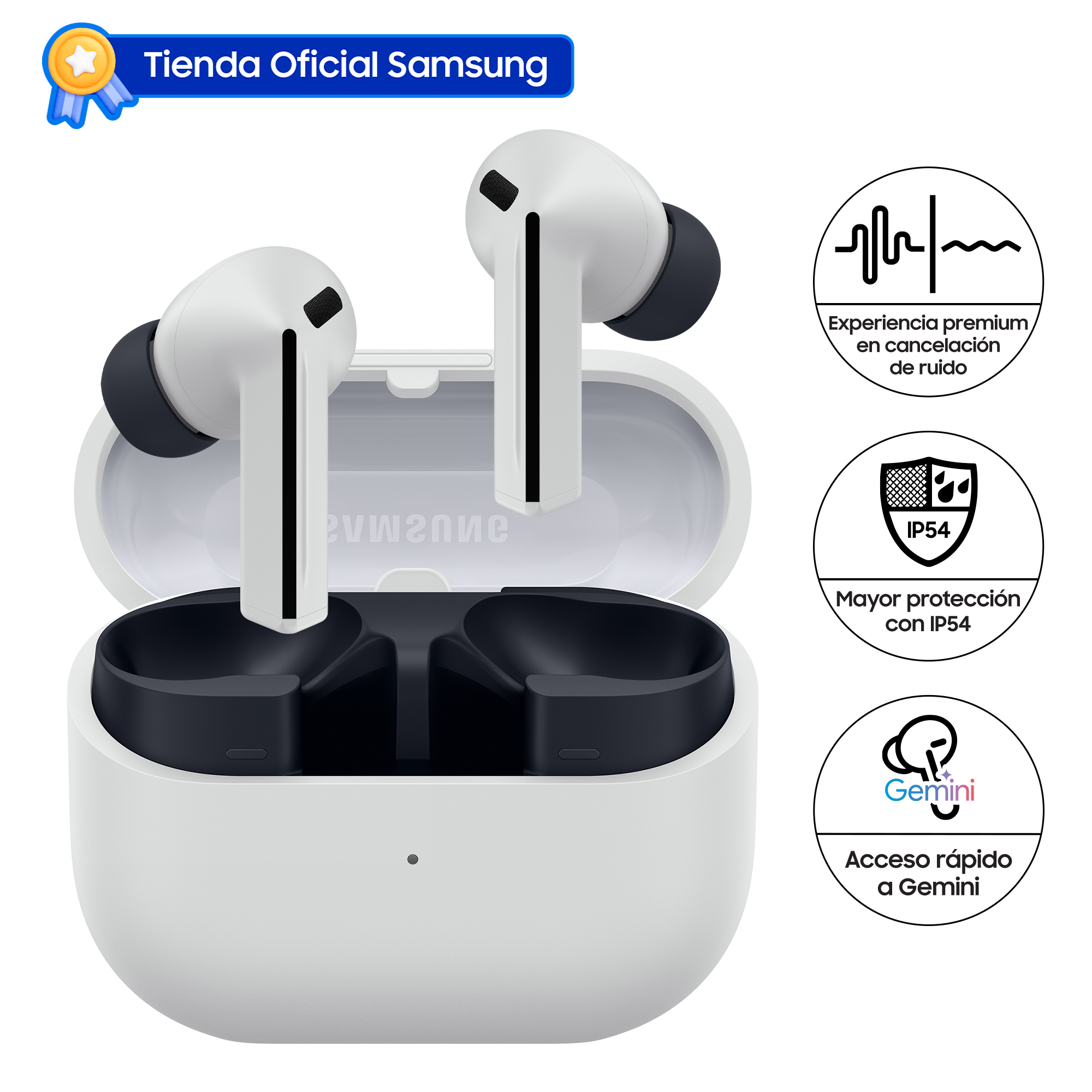 AUDÍFONOS SAMSUNG GALAXY BUDS3 FE GRAY SM-R420NZAALTA - 1