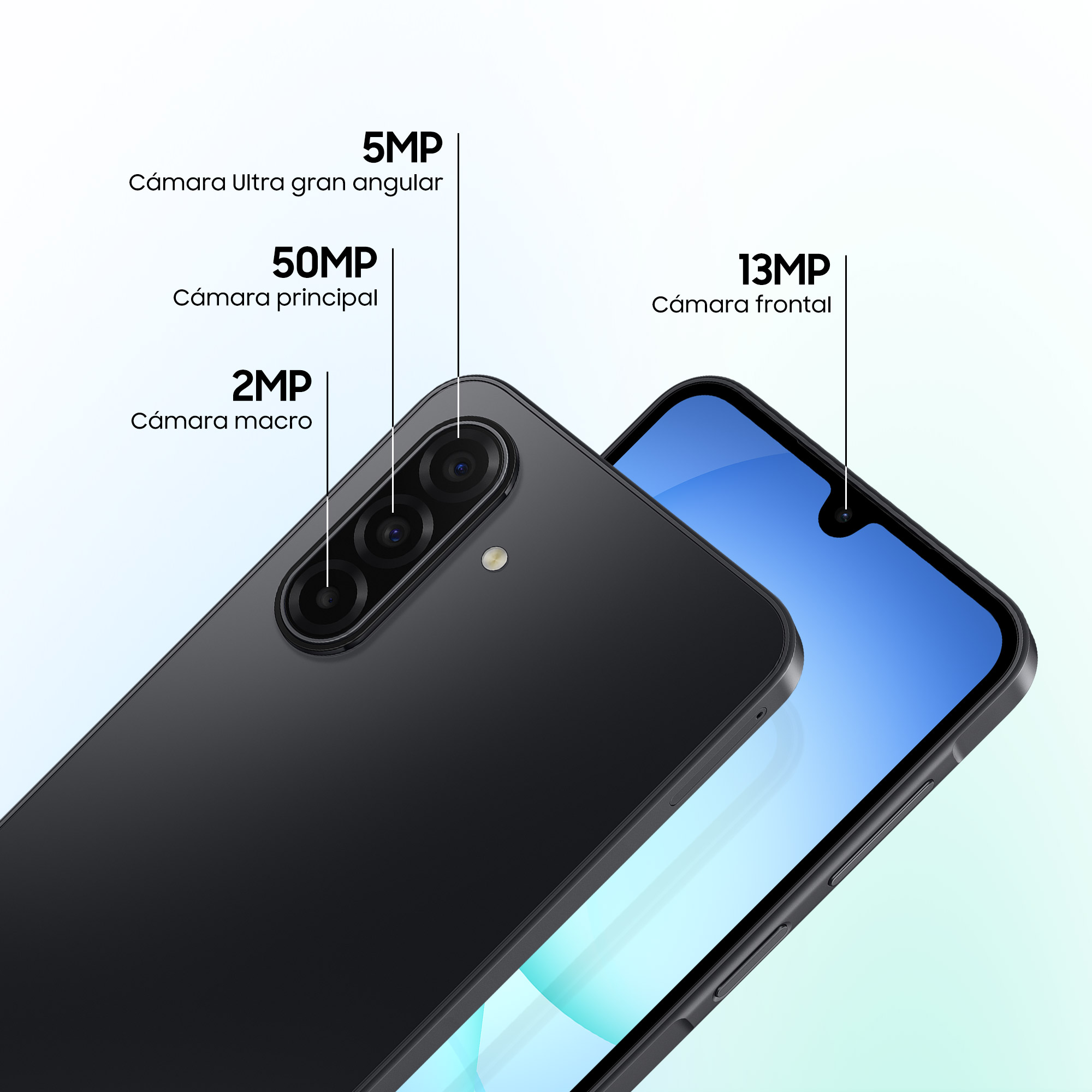 CELULAR GALAXY A17 BLACK 256GB SM-A175FZKKLTP - 5