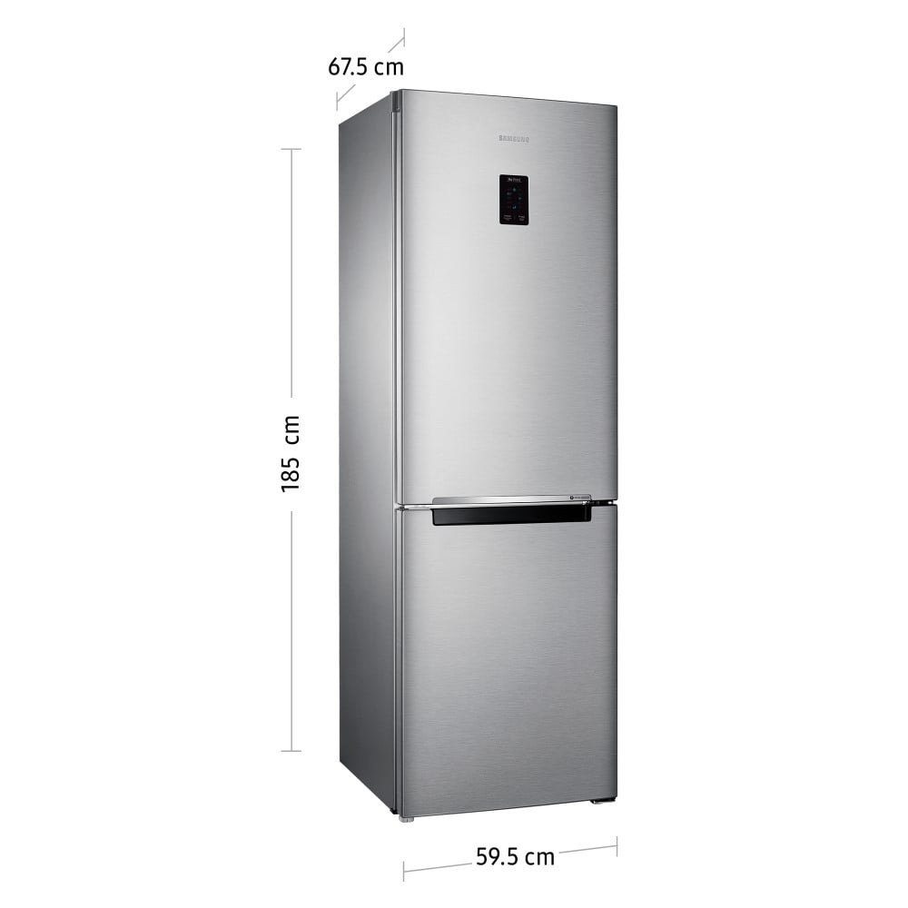 REFRIGERADORA SAMSUNG BOTTOM FREEZER 328L SILVER RB33J3230SA/PE - 3